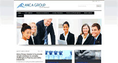 Desktop Screenshot of anicagroup.net