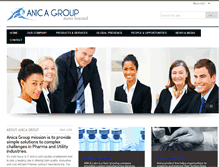 Tablet Screenshot of anicagroup.net